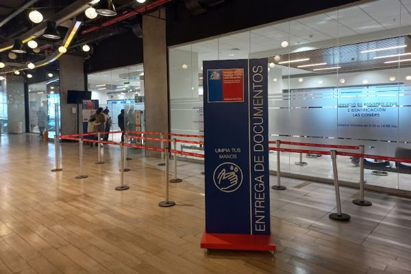 oficina Registro Civil Las Condes pedir hora